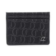 Pre-owned Leather wallets Christian Louboutin Pre-owned , Black , Dame...