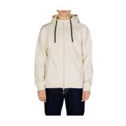 Beige Zip Sweater Casual Sporty Look Emporio Armani EA7 , Beige , Here...