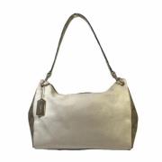 Pre-owned Fabric shoulder-bags Coach Pre-owned , Beige , Dames