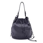 Pre-owned Leather balenciaga-bags Balenciaga Vintage , Gray , Dames