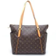 Pre-owned Canvas totes Louis Vuitton Vintage , Brown , Dames