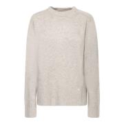 Grijze Gebreide Kleding Aw24 Loulou Studio , Gray , Dames