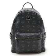 Pre-owned Leather backpacks MCM Pre-owned , Black , Dames