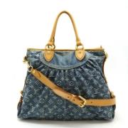 Pre-owned Denim louis-vuitton-bags Louis Vuitton Vintage , Blue , Dame...