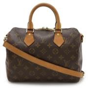 Pre-owned Canvas louis-vuitton-bags Louis Vuitton Vintage , Brown , Da...