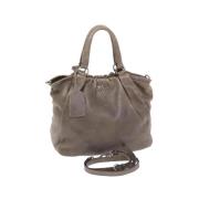 Pre-owned Leather prada-bags Prada Vintage , Brown , Dames