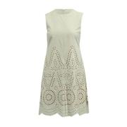 Pre-owned Cotton dresses Stella McCartney Pre-owned , White , Dames