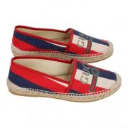 Pre-owned Leather espadrilles Gucci Vintage , Multicolor , Dames