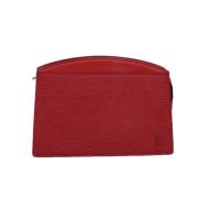 Pre-owned Leather louis-vuitton-bags Louis Vuitton Vintage , Red , Dam...