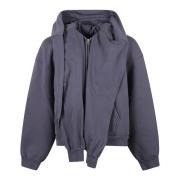 Stijlvolle Incognito Hoodie Sweaters Balenciaga , Blue , Heren