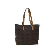 Pre-owned Canvas totes Louis Vuitton Vintage , Brown , Dames