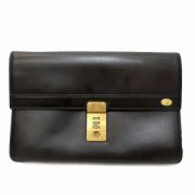 Pre-owned Leather handbags Dunhill Pre-owned , Black , Dames