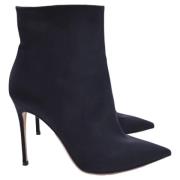 Pre-owned Fabric boots Gianvito Rossi Pre-owned , Black , Dames