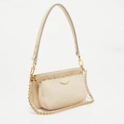 Pre-owned Leather louis-vuitton-bags Louis Vuitton Vintage , Beige , D...