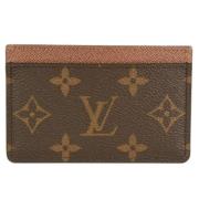 Pre-owned Canvas wallets Louis Vuitton Vintage , Brown , Dames