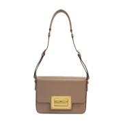 Pre-owned Leather shoulder-bags Tom Ford Pre-owned , Brown , Dames