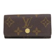 Pre-owned Canvas key-holders Louis Vuitton Vintage , Brown , Dames