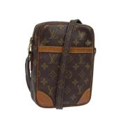 Pre-owned Canvas shoulder-bags Louis Vuitton Vintage , Brown , Dames