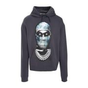 Petal Mask Hoodie IH NOM UH NIT , Gray , Heren