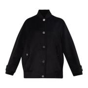 Bomberjack met knopen Liu Jo , Black , Dames