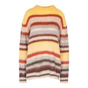 Mohair Ronde Hals Trui Ottod'Ame , Multicolor , Dames