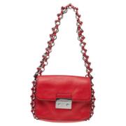 Pre-owned Leather shoulder-bags Michael Kors Pre-owned , Red , Dames