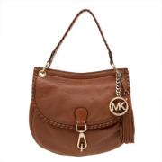 Pre-owned Leather handbags Michael Kors Pre-owned , Brown , Dames