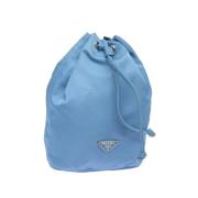 Pre-owned Nylon prada-bags Prada Vintage , Blue , Dames