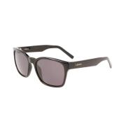 Vierkante Acetaat Zonnebril Lanvin , Black , Dames