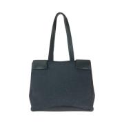 Pre-owned Canvas totes Prada Vintage , Gray , Dames