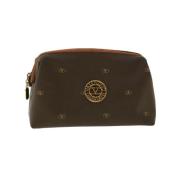 Pre-owned Leather clutches Valentino Vintage , Brown , Dames