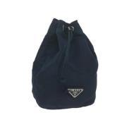 Pre-owned Nylon prada-bags Prada Vintage , Blue , Dames