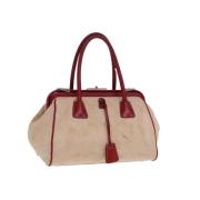 Pre-owned Canvas prada-bags Prada Vintage , Beige , Dames