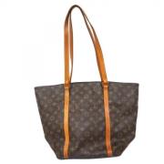 Pre-owned Canvas louis-vuitton-bags Louis Vuitton Vintage , Brown , Da...