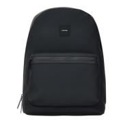 Heren Zwarte Rugzak Stijlvol Modern Calvin Klein , Black , Heren