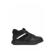 Platform Sneakers met Frontaal Logo Cerruti 1881 , Black , Dames