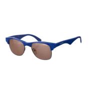 Ovale Acetaat Zonnebril met UV-bescherming Carrera , Blue , Dames