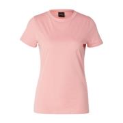 Dames Logo T-shirt in zwart Hugo Boss , Pink , Dames