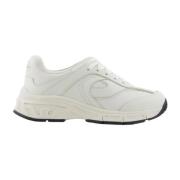 Wave Sneakers met Logodetail Emporio Armani , White , Heren