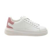 Witte Leren Sneakers - Model: Elbina Guess , White , Dames