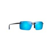 Stijlvolle zonnebril voor buitenactiviteiten Maui Jim , Blue , Unisex