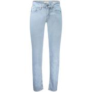 Lichtblauwe Katoenen Jeans & Broek Guess , Blue , Heren