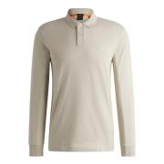 Slim katoenen polo Hugo Boss , Beige , Heren