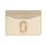 Leren kaarthouder Marc Jacobs , Beige , Dames