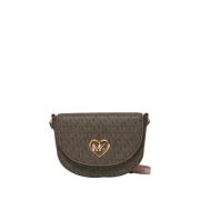 Bruine Schoudertas voor Meisjes Michael Kors , Brown , Dames