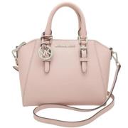 Pre-owned Leather handbags Michael Kors Pre-owned , Pink , Dames