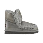 18 Microglitter Lapponia Eskimo Laarzen Mou , Gray , Dames