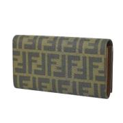 Pre-owned Canvas wallets Fendi Vintage , Multicolor , Dames