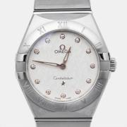 Pre-owned Stainless Steel watches Omega Vintage , Gray , Dames