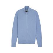 Cardigan met rits en hoge kraag Eden Park , Blue , Heren